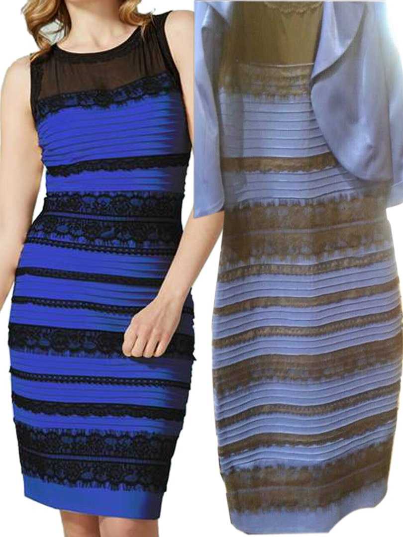 Феномен синего или белого платья: почему на знаменитом фото люди видели разные цвета