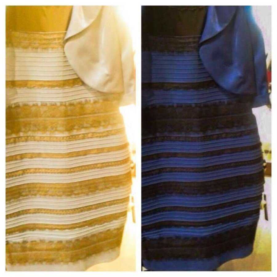 Сине-чёрное или бело-золотое платье? расставим точки над i!