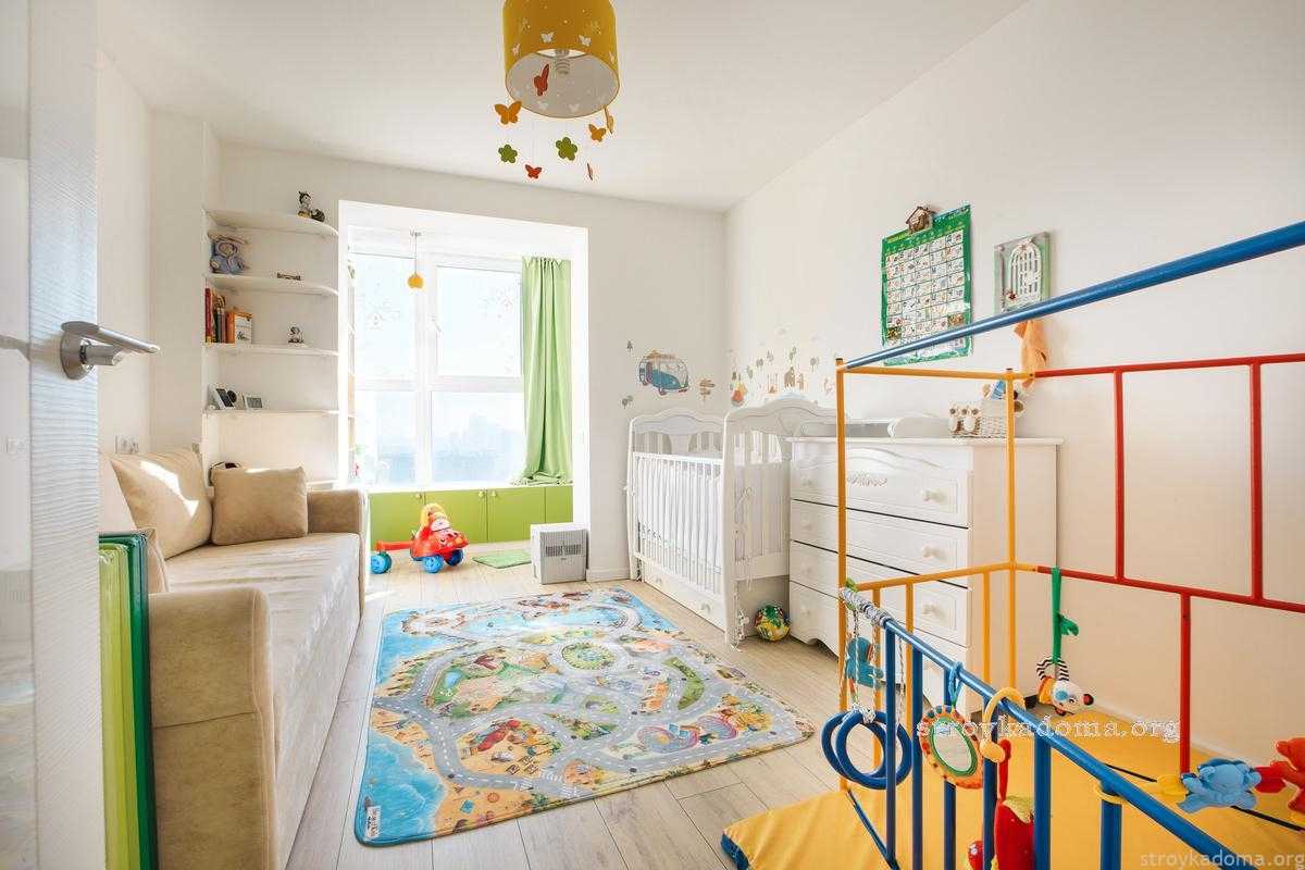 планировки детских комнат для одного ребенка