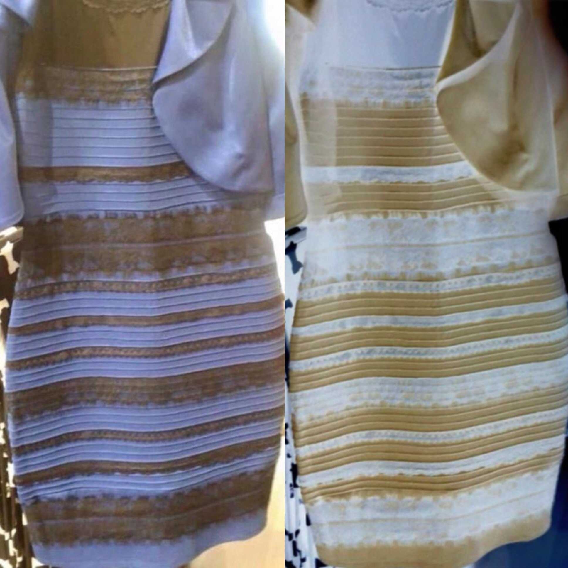 Так какого цвета платье на самом деле?