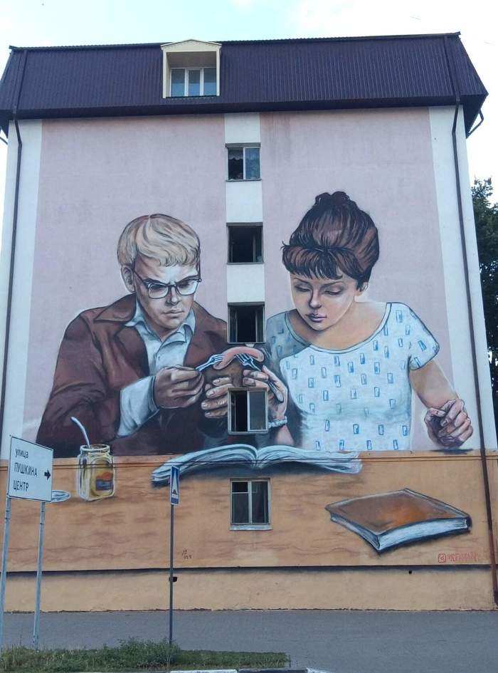 «культурный код» в ставропольском крае. как уличные художники сделали из моногорода галерею под открытым небом