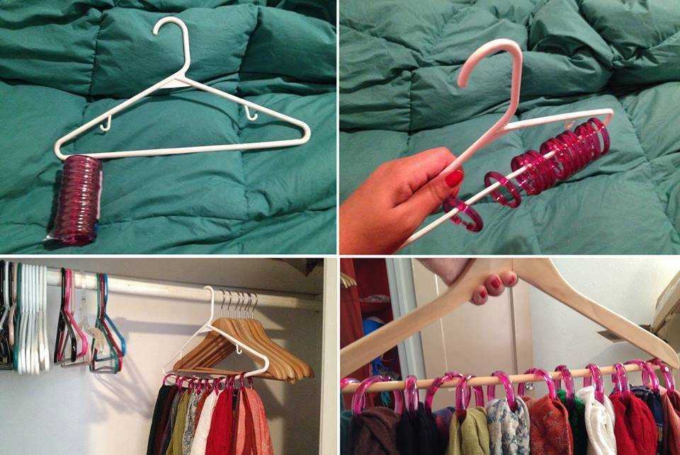 Несколько необходимых вещей, которые можно сделать из вешалок для одежды