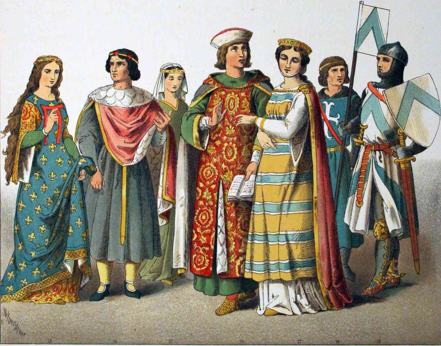Презентация на тему особенности средневековой моды
