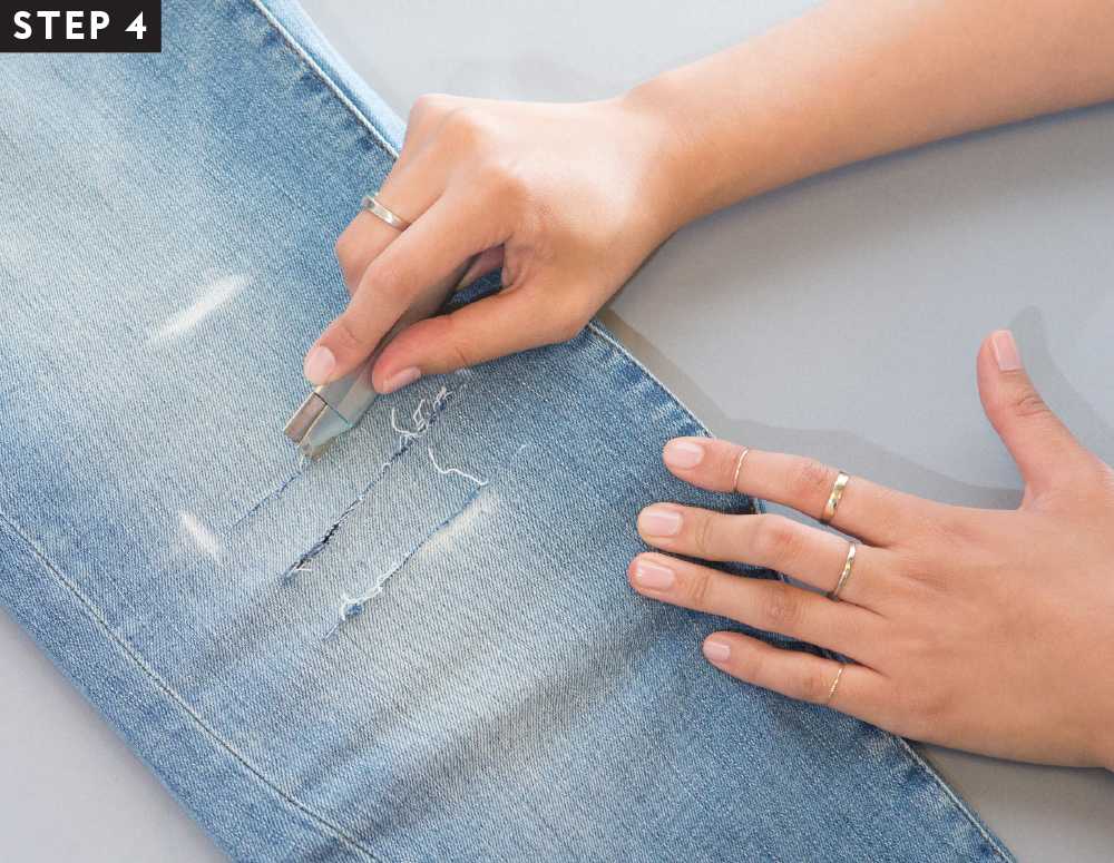 Как сделать рваные джинсы в домашних условиях: советы