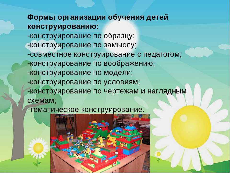 Конструктивно - модельная деятельность детей в возрасте 4-5 лет - радуга-талантов.рф