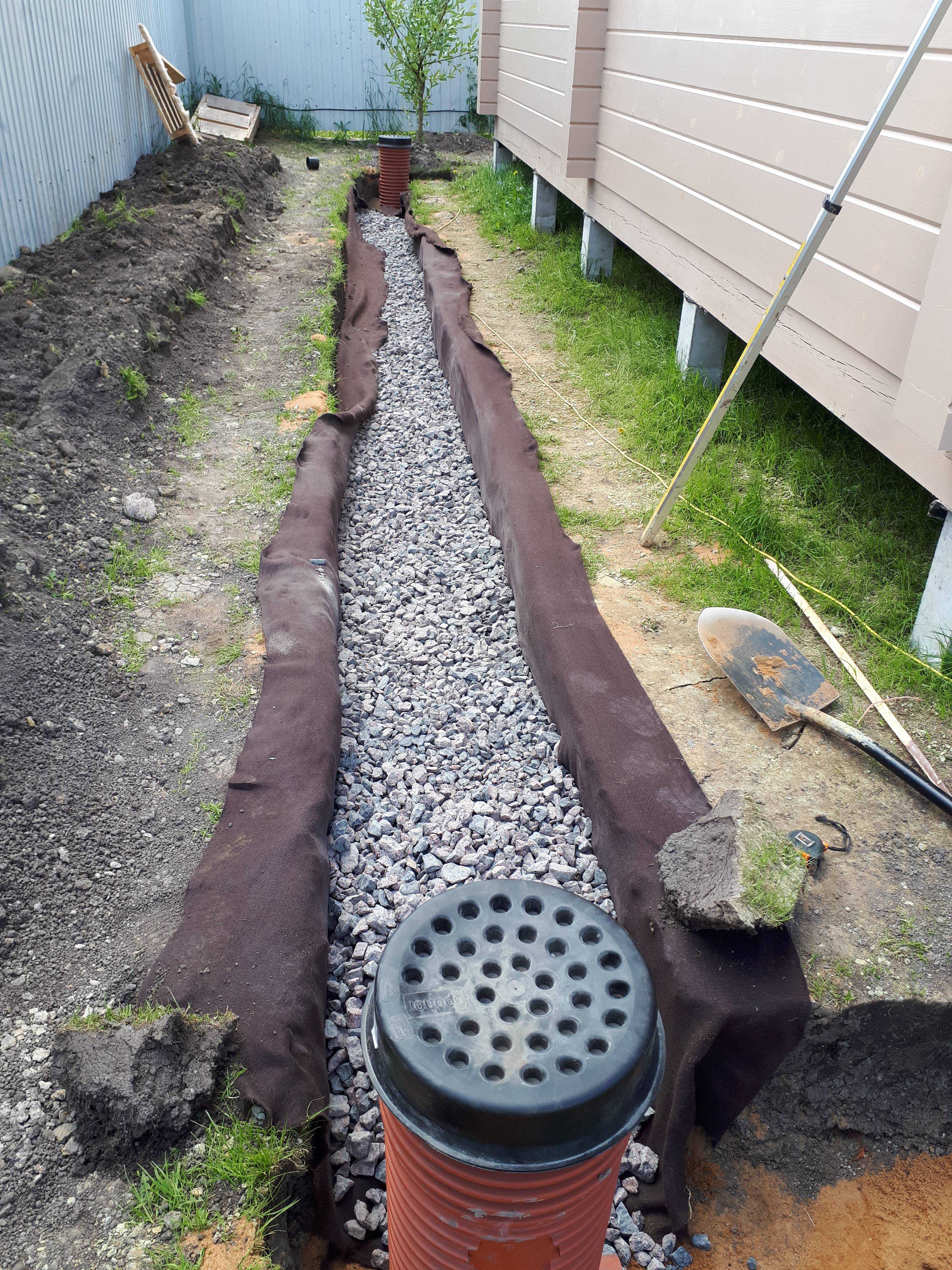 Удобная ливневая канализация: 3 типа