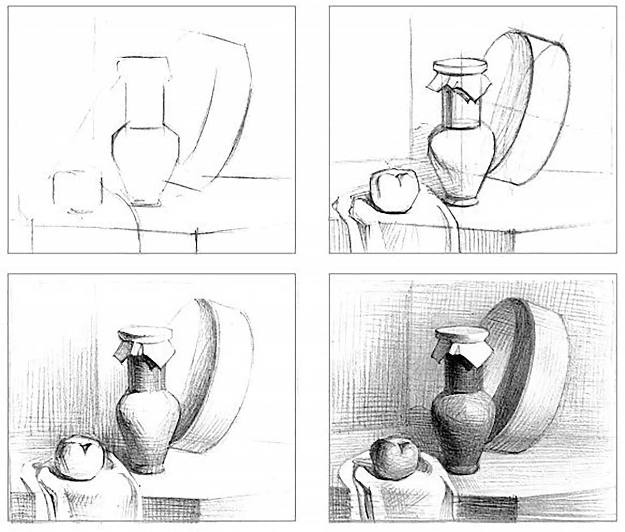 Графический рисунок карандашом 6 класс по изо