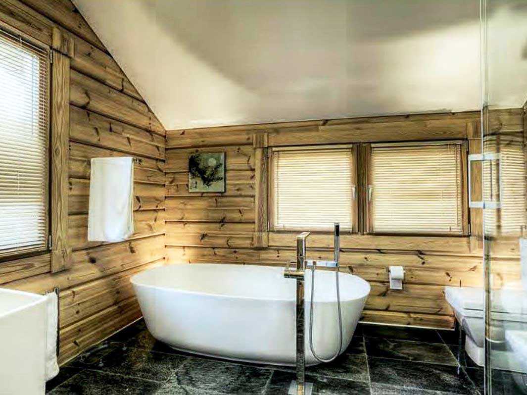 Как сделать ванную комнату в деревянном доме : возможности, ограничения и технологии