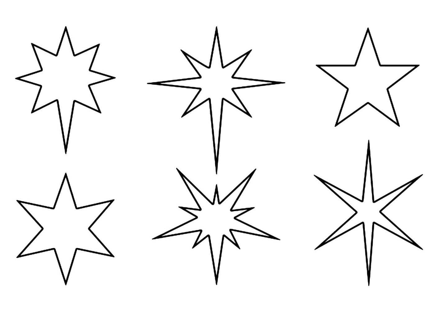 Трафареты для вырезания из бумаги (распечатать а4): шаблоны 2019/2020 новогодние, бабочки, снеговики, красивые звезды