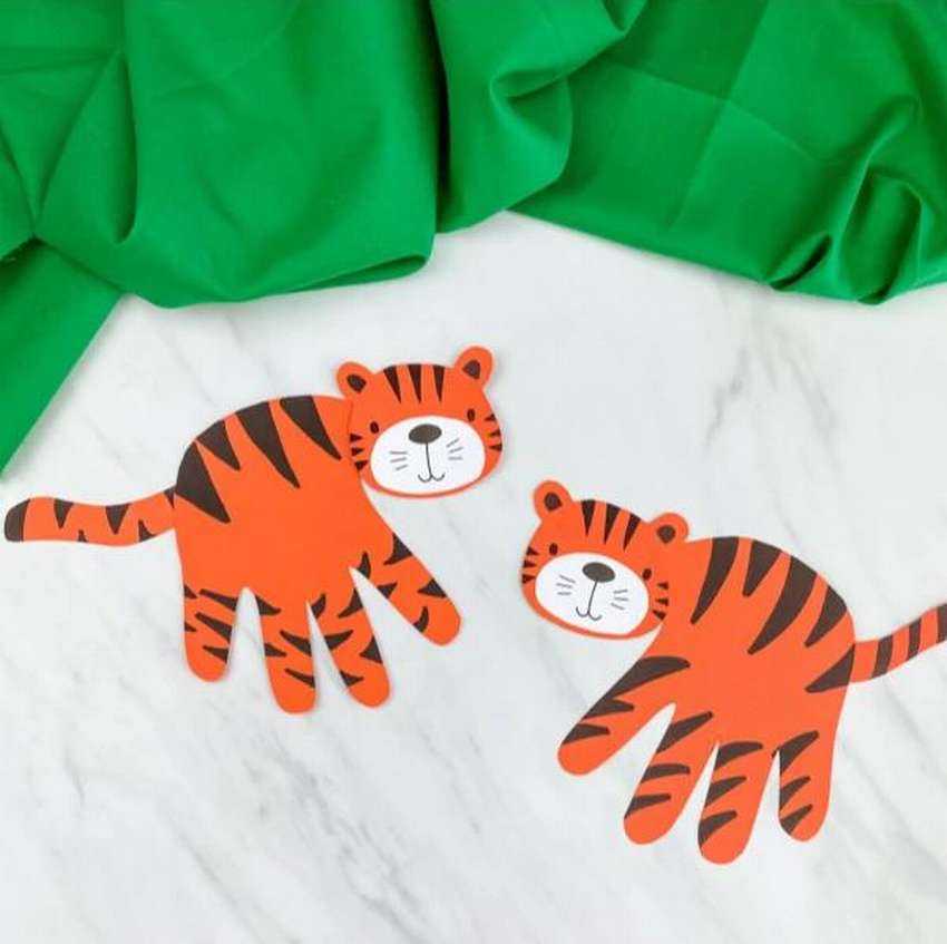 Как сделать тигра своими руками:  в детский сад, в школу. тигр аппликация, ёлочная игрушка, модульное оригами, техника граттаж, паперкрафт. тигр из фетра выкройка. поделки тигр своими руками на новый год: из бумаги, фетра, елочных шариков