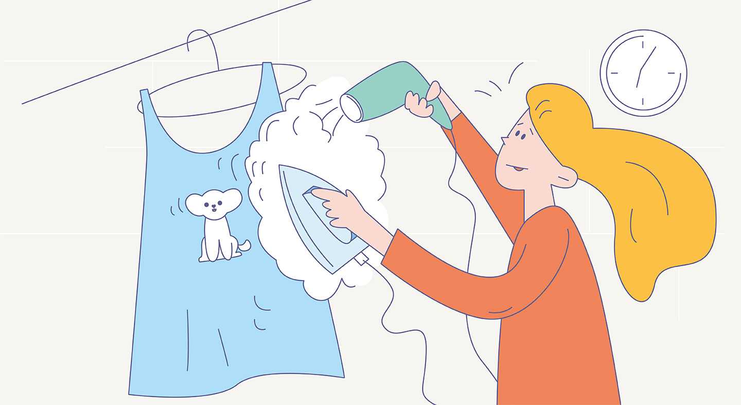 Как высушить худи за 10 минут