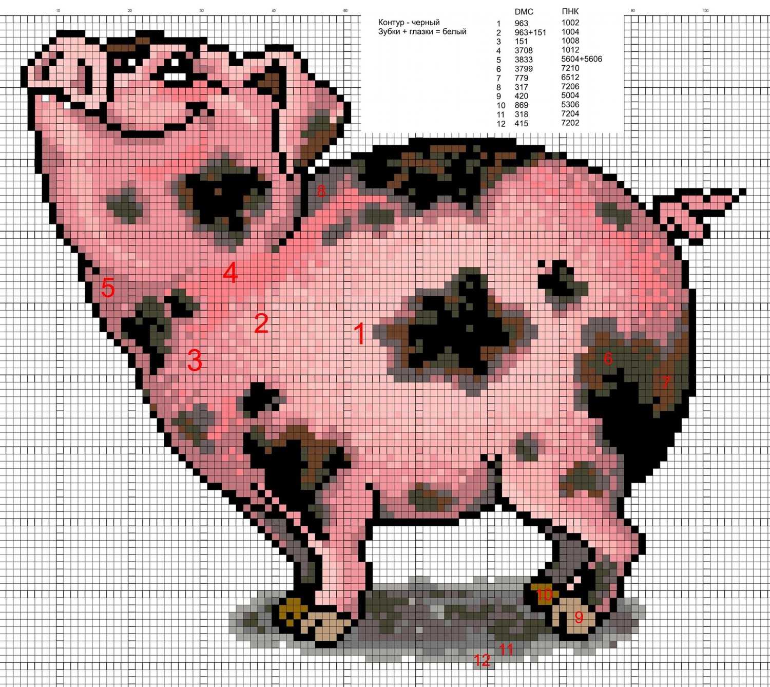 Символ года 2019 желтая свинья (кабан) своими руками, свинка-хрюша крючком, из ткани и фетра, ватных дисков на новый год 2019