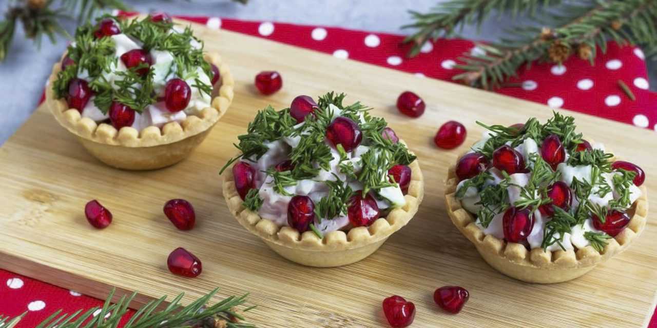 Закуски на праздничный стол тарталетки — рецепты с самой вкусной начинкой