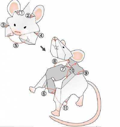 Новогодние поделки своими руками – красивые идеи на 2020 год крысы (мыши)