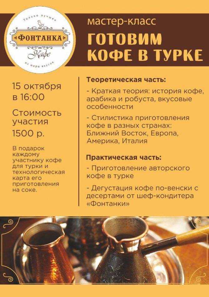 Как правильно варить кофе в турке: 6 рецептов с фото