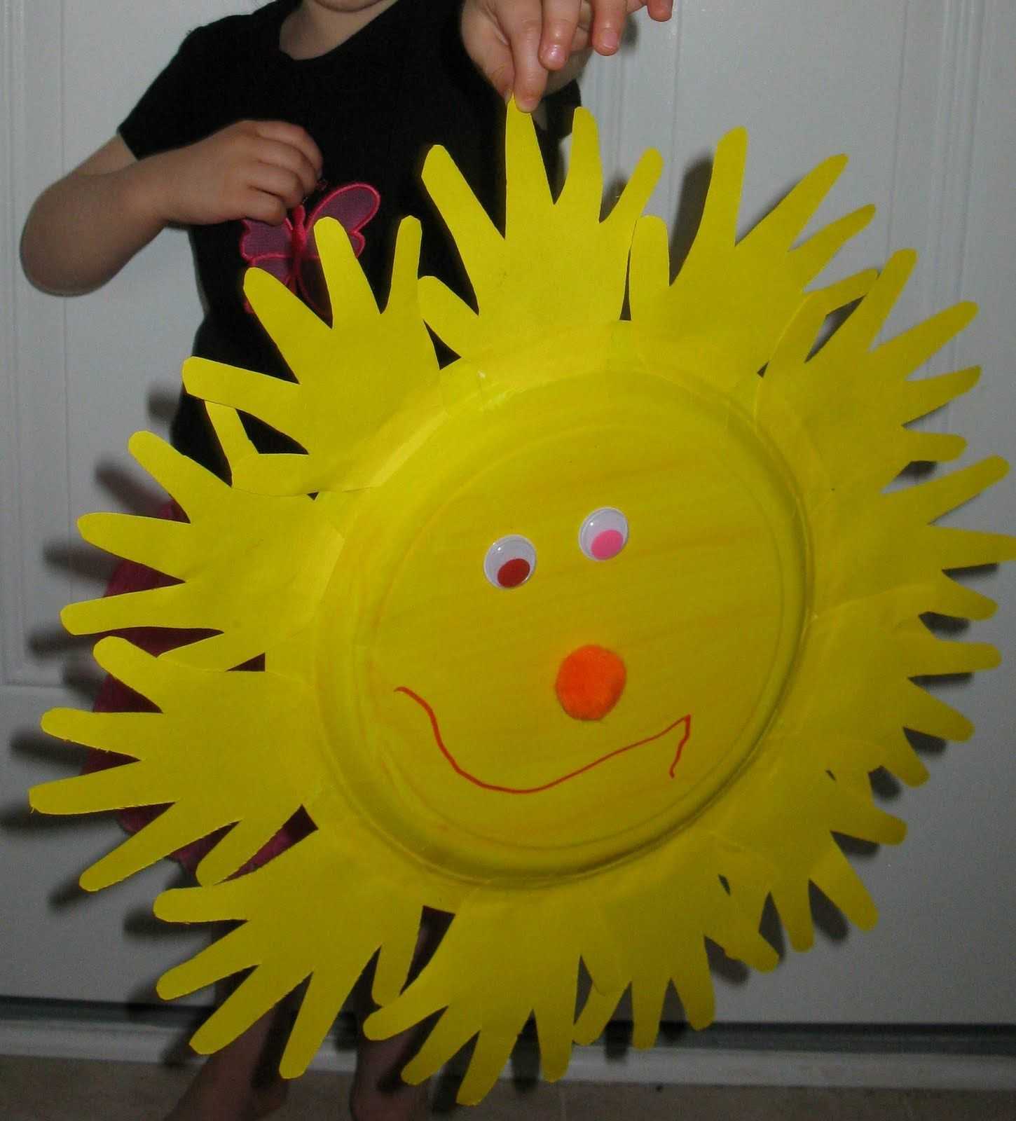 Поделка солнышко: мастер-класс как и из чего можно сделать поделку своими руками. простые схемы как сделать солнце из бумаги