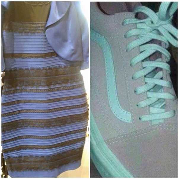 Какого цвета эти кроссовки? серо-голубые или бело-розовые? :: инфониак