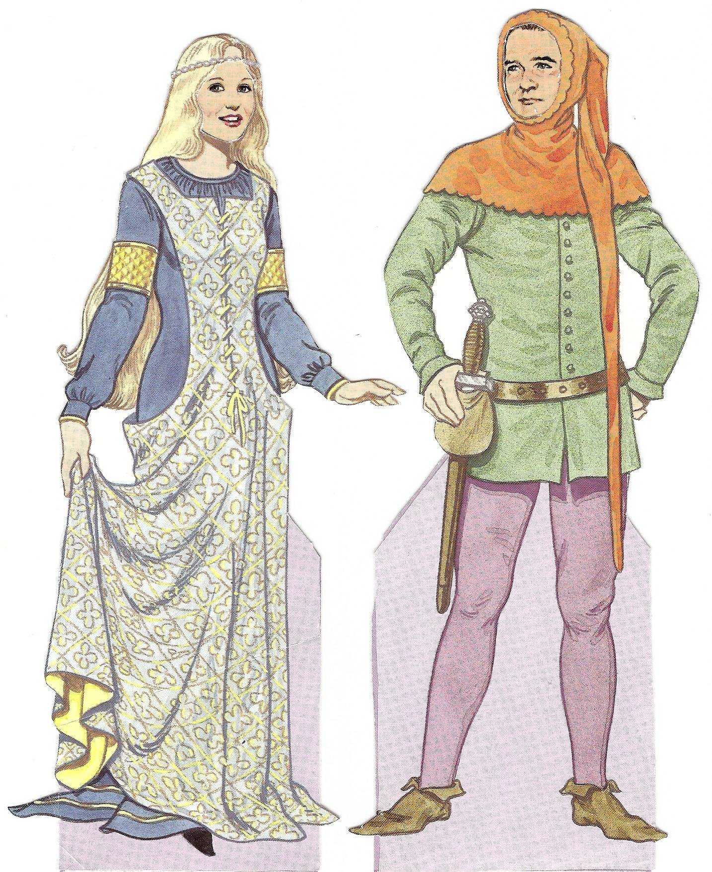 Шенс, блио, куаф — научный гид по западноевропейскому костюму раннего средневековья