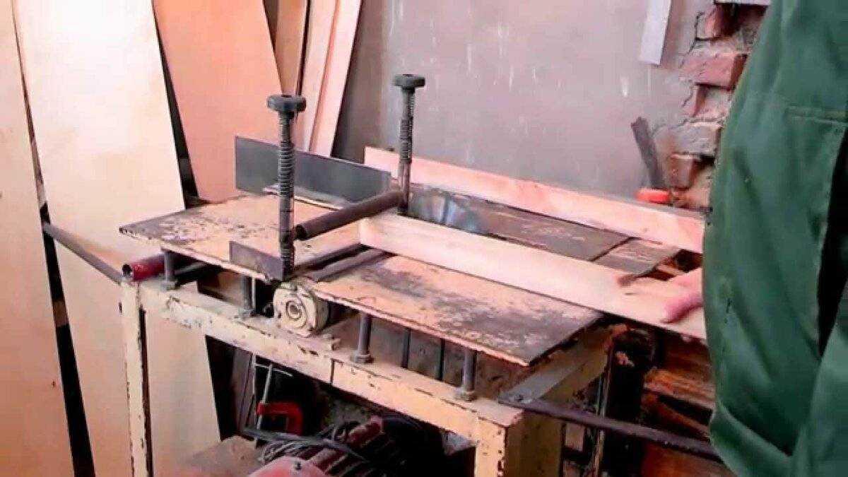 Рейсмусовый станок своими руками чертежи