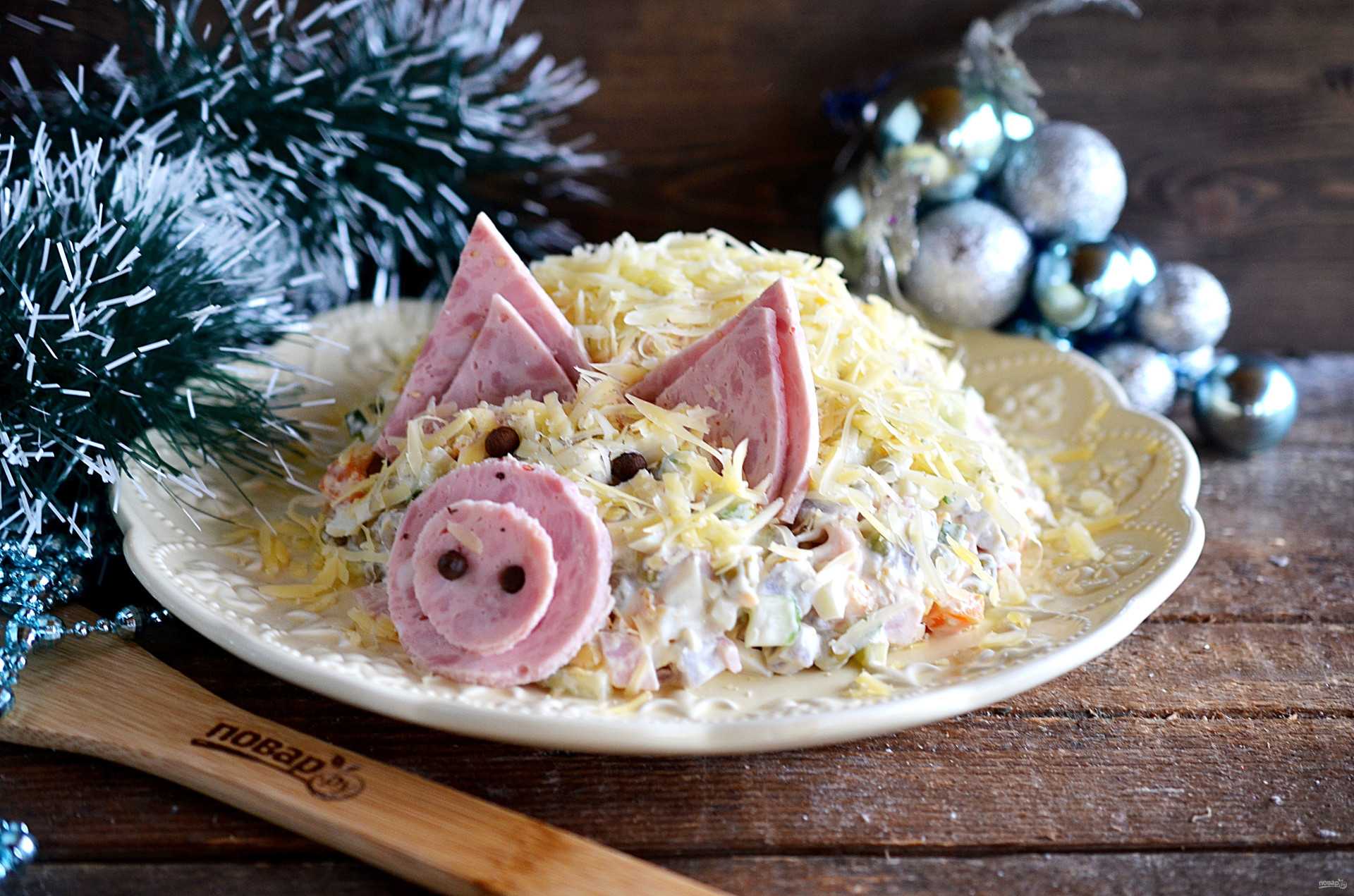 Рецепты на новый год свиньи 2019: аппетитные блюда с фото