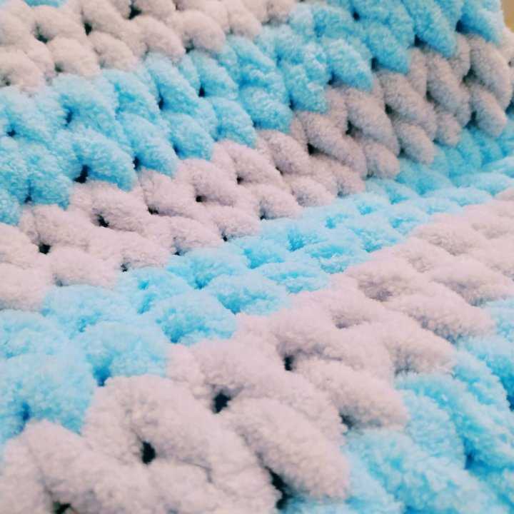 Узоры из плюшевой пряжи alize puffy | easyknit.ru