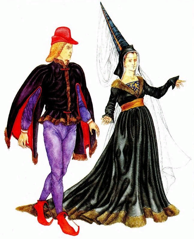 Мода средневековья не отличалась особым удобством и комфортом Женщинам тех времен приходилось идти на большие жертвы, чтобы выглядеть достойно в свете Но с появлением готического стиля, который вдохнул в моду средневековья легкость и новизну, у модниц поя