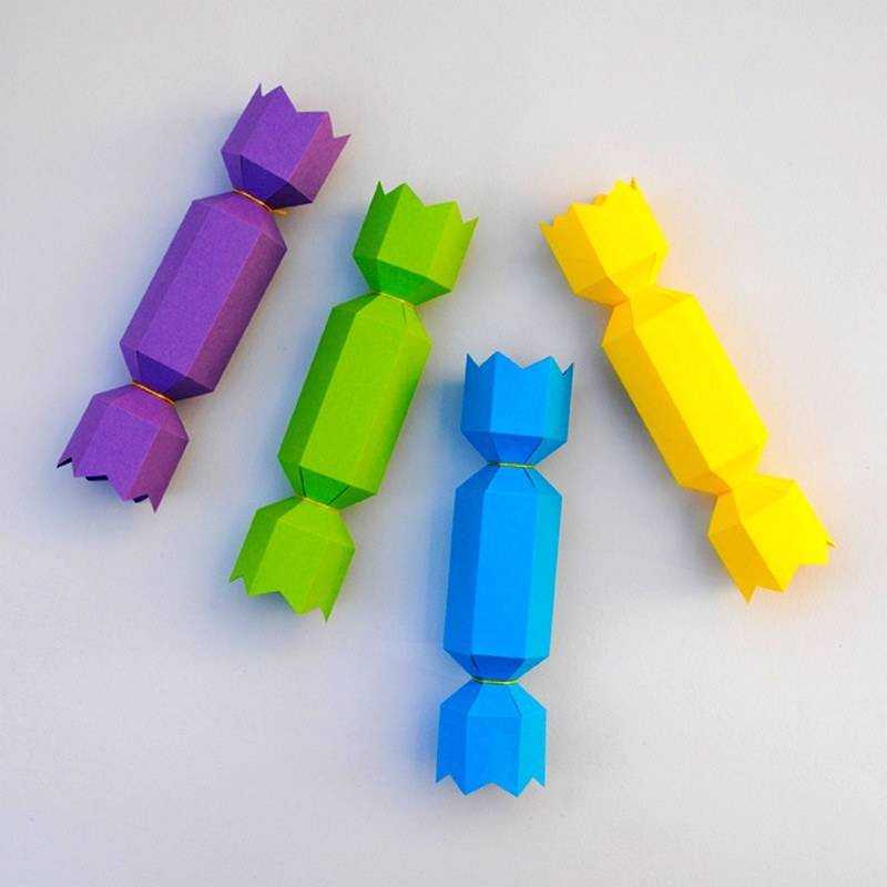 Мастер-класс по сборке различных моделей оригами-конфет