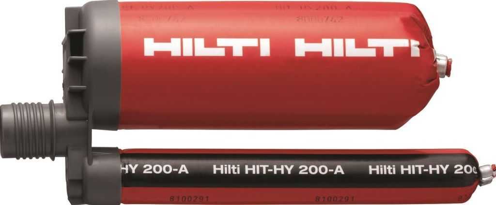 Химический анкер hilti: преимущества, правила и условия использования