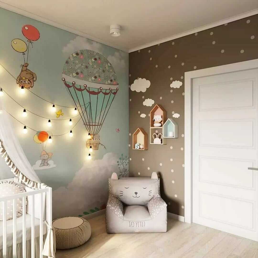 Декор детской комнаты (130 фото + видео) - эксклюзивные решения по созданию необычного дизайна в детской для мальчика и девочки