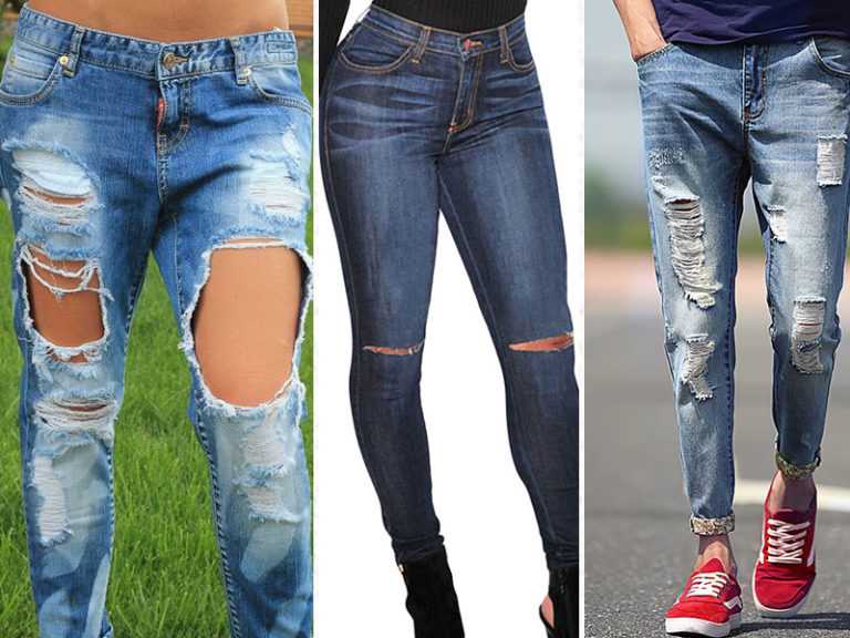 Как сделать красивые дырки и эффект потертости на джинсах своими руками: фото и видео уроки как можно красиво порвать джинсы в домашних условиях поэтапно и из обычных джинс сделать модные рваные | qulady