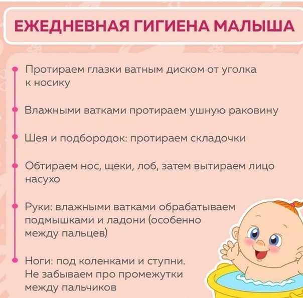 Уход за ребенком от 0 до 3 месяцев: прогулки, купание, гигиена